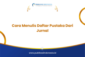 Cara Menulis Daftar Pustaka Dari Jurnal