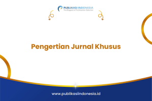 Pengertian Jurnal Khusus