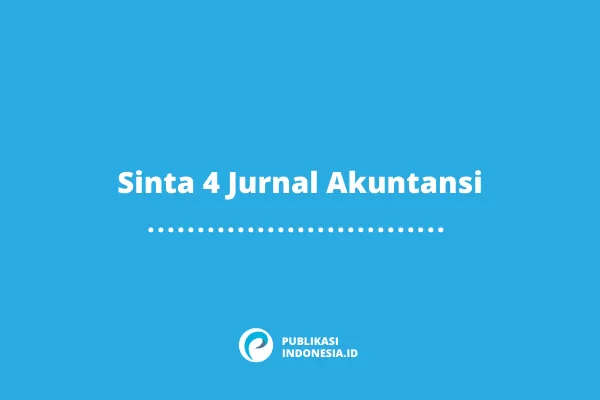 Sinta 4 Jurnal Akuntansi