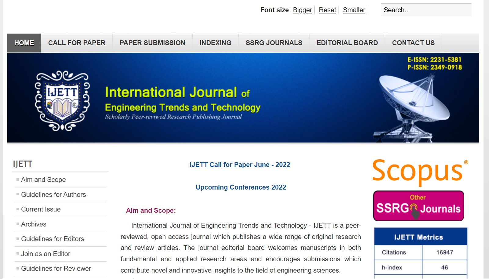 International Journal of Engineering Trends and Technology