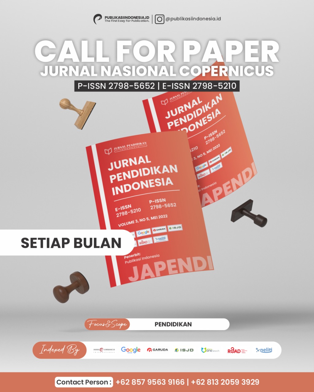 Call For Paper Jurnal Pendidikan Indonesia