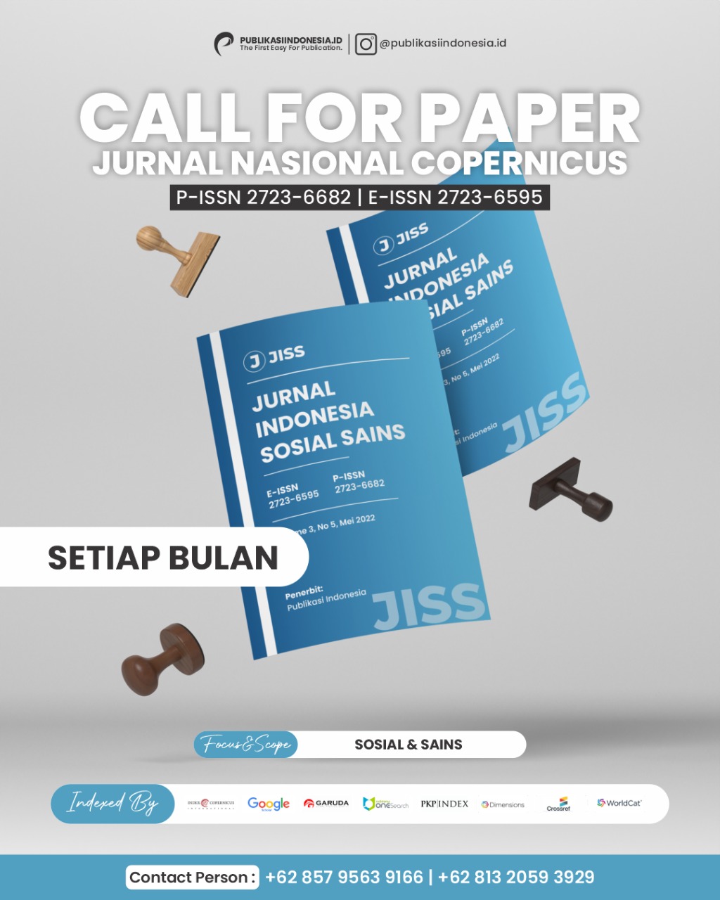 Call For Paper Jurnal Sosial Sains