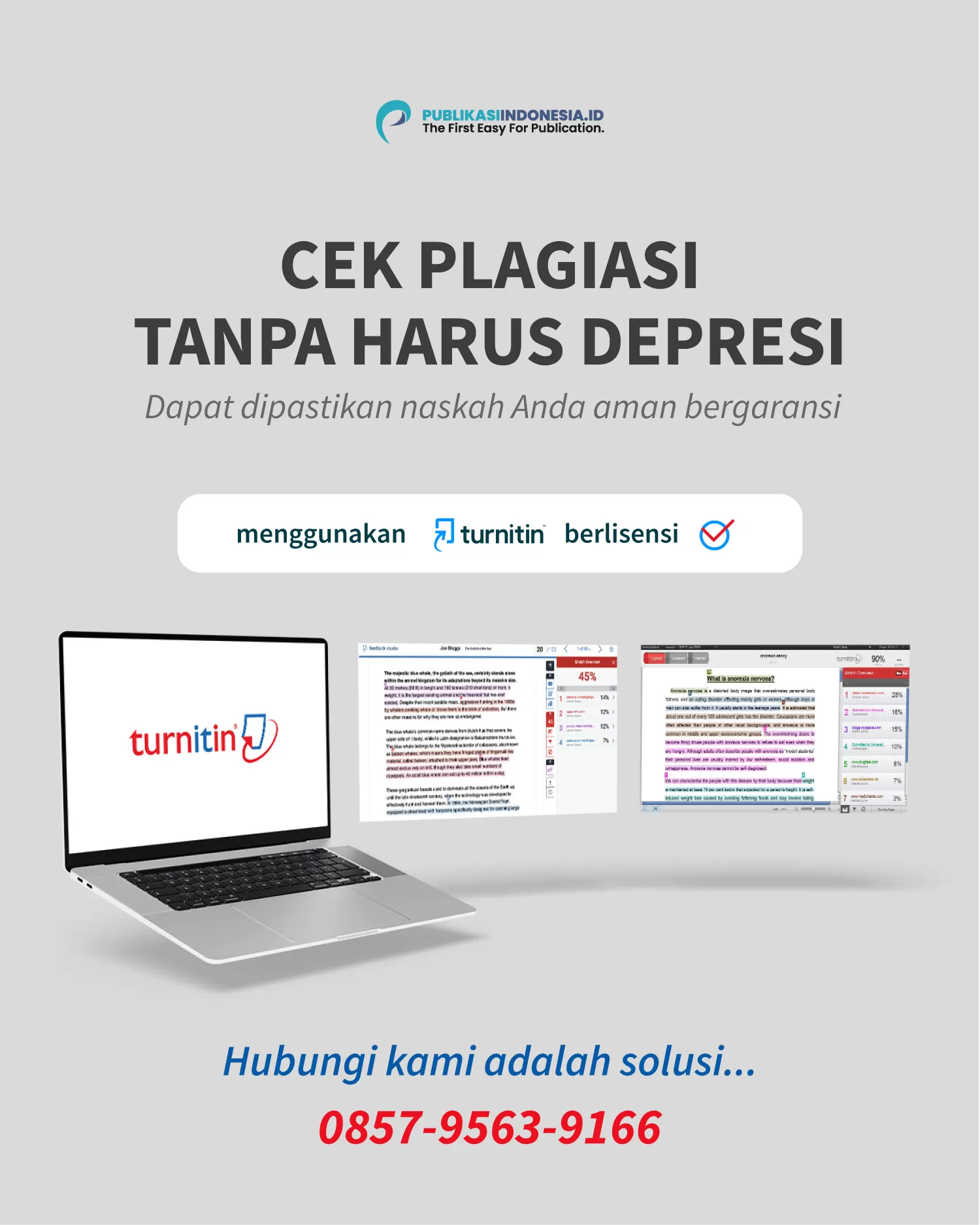 Jasa Cek Plagiasi Turnitin Premium
