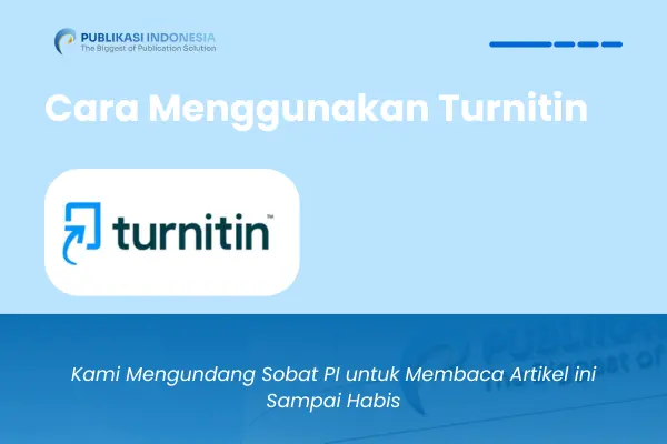 Cara Menggunakan Turnitin