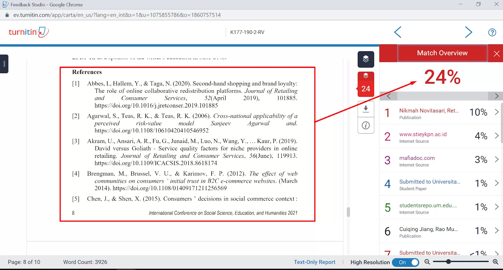 Cara Agar Daftar Pustaka Tidak Kena Turnitin