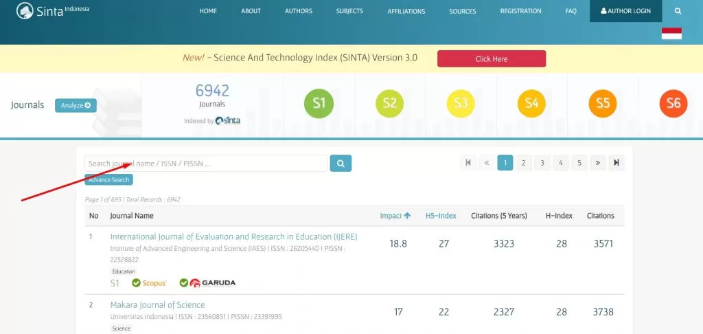 Cara Mencari Jurnal Di SINTA