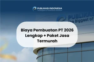 Biaya Pembuatan PT