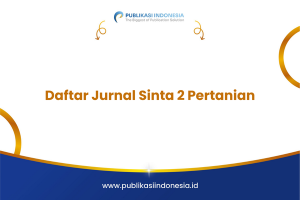 Daftar Jurnal Sinta 2 Pertanian