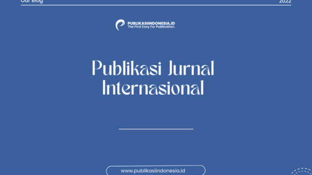 Publikasi Jurnal Internasional