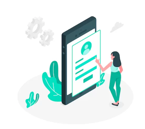 Mengisi Formulir Registrasi