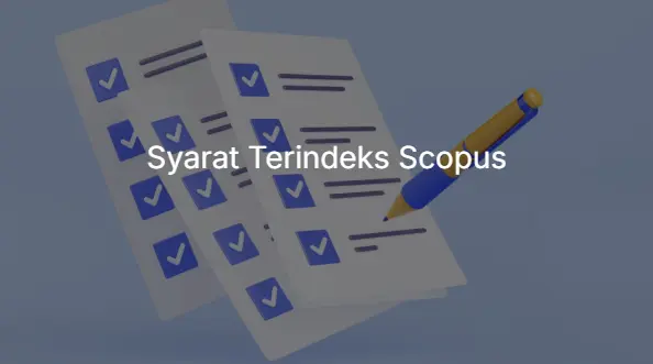 Syarat Jurnal Terindeks Scopus
