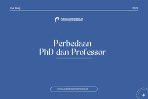 Perbedaan PhD dan Professor