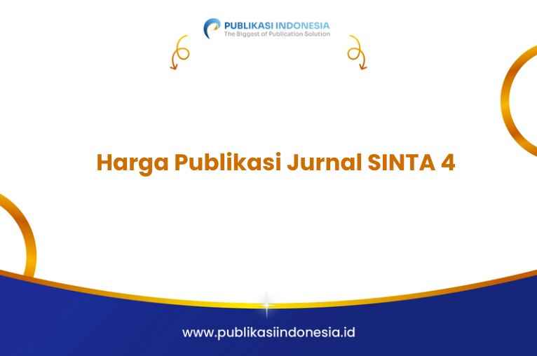 Harga Publikasi Jurnal SINTA 4