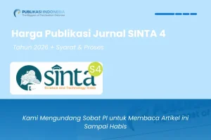 Harga Publikasi Jurnal SINTA 4