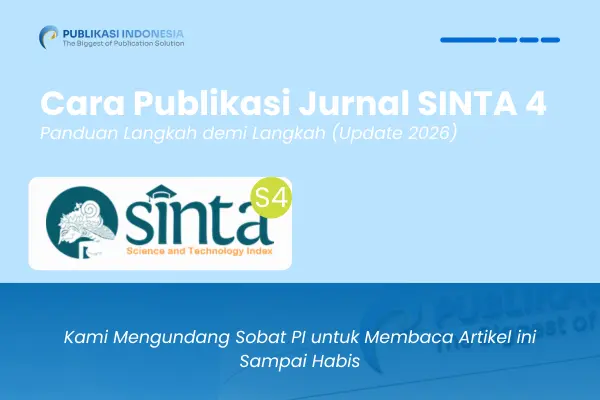 Cara Publikasi Jurnal SINTA 4