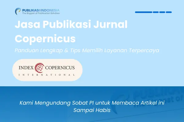 Jasa Publikasi Jurnal Copernicus