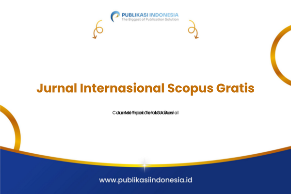 Jurnal Internasional Scopus Gratis