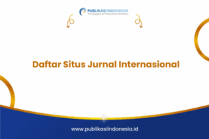 Daftar Situs Jurnal Internasional