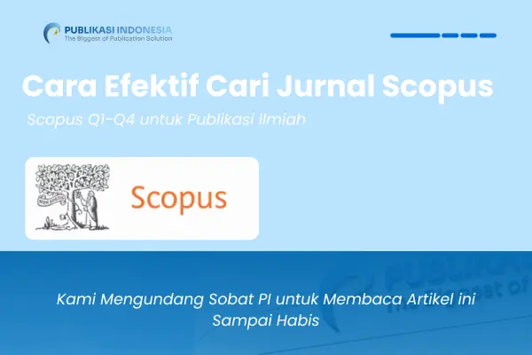 Cara Efektif Cari Jurnal Scopus
