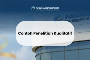 Contoh Penelitian Kualitatif