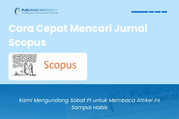 Cara Cepat Mencari Jurnal Scopus