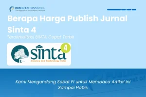 Berapa Harga Publish Jurnal Sinta 4