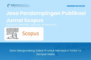 Jasa Pendampingan Publikasi Jurnal Scopus