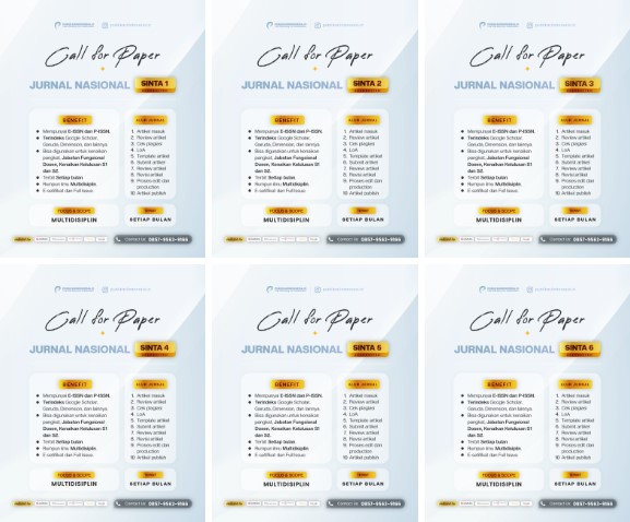 Publikasi Jurnal Sinta 3 Harga