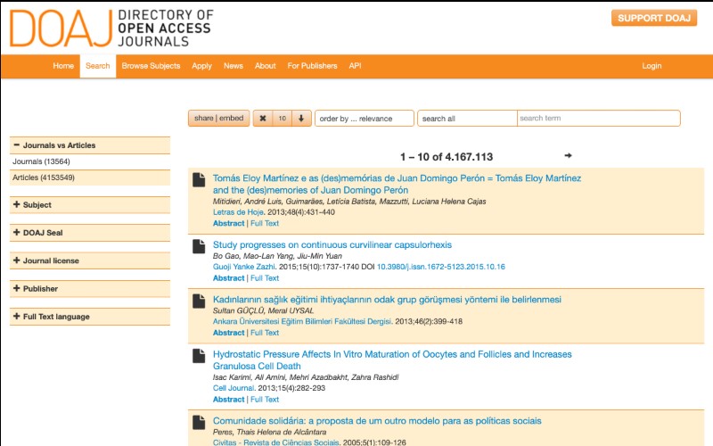 Daftar Jurnal Internasional