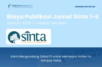 Biaya Publikasi Jurnal Sinta