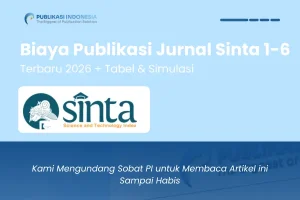 Biaya Publikasi Jurnal Sinta