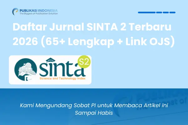 Daftar Jurnal SINTA 2
