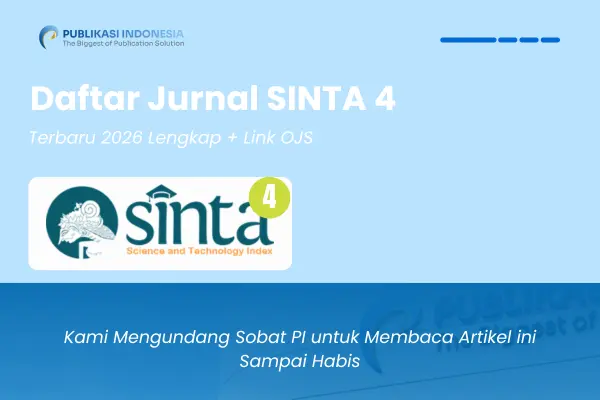 Daftar Jurnal SINTA 4