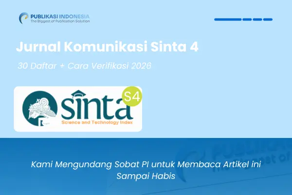Jurnal Komunikasi Sinta 4