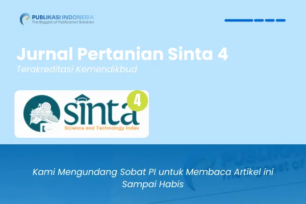 Jurnal Pertanian Sinta 4