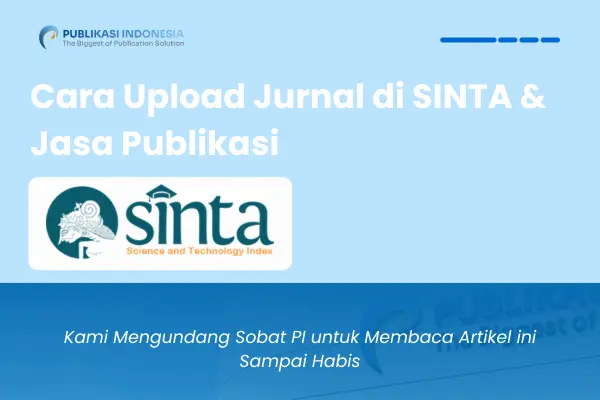 Cara Upload Jurnal Di Sinta