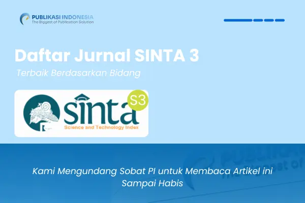 Daftar Jurnal SINTA 3