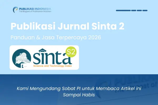 publikasi jurnal sinta 2