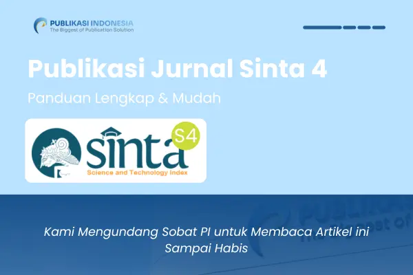 publikasi jurnal sinta 4