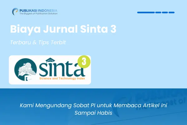 Biaya Jurnal Sinta 3